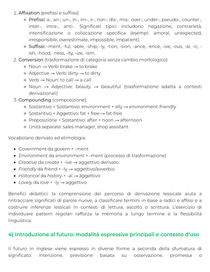 Riassunto di Lingua inglese — Pegaso L-19