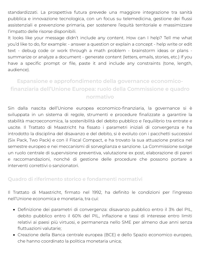 Riassunto di Politica economica e scienza delle finanze (SECS-P-03)