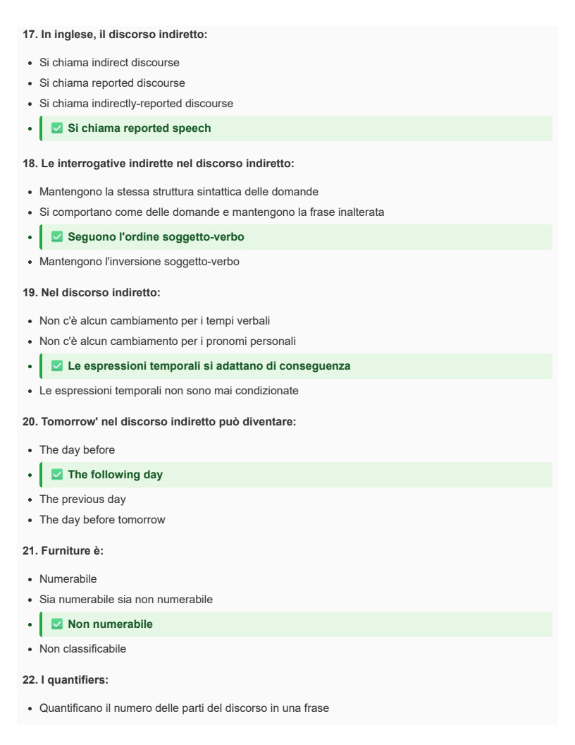 Lingua inglese I