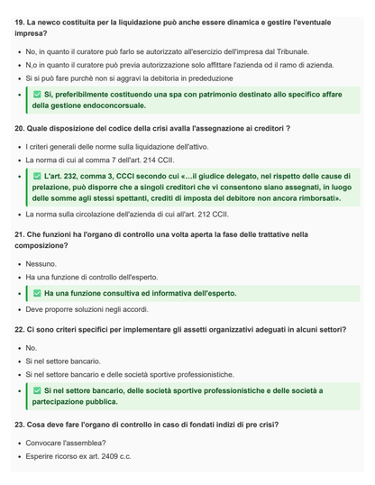 Diritto commerciale avanzato