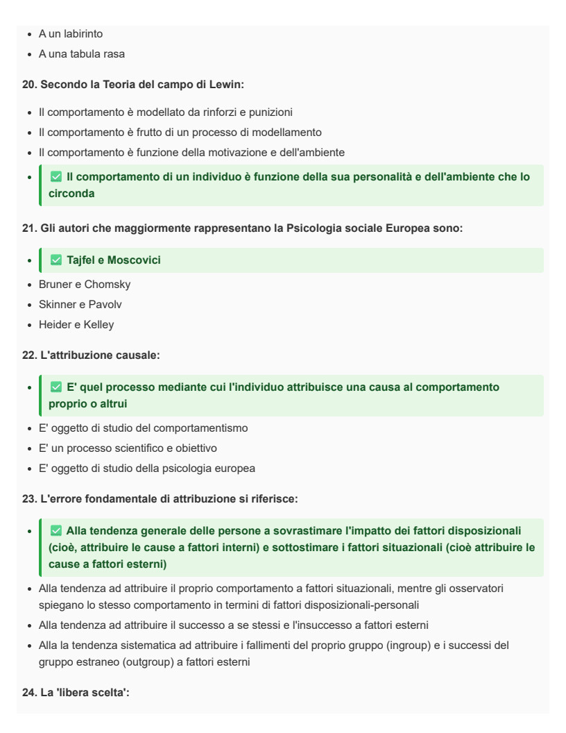 Psicologia generale