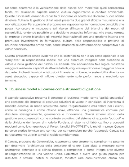 Riassunto di Management per le imprese della sicurezza