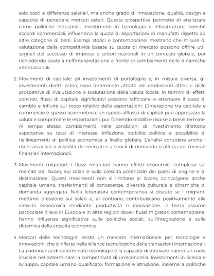 Riassunto di Economia Internazionale - MA1757