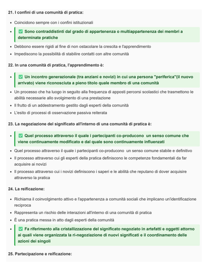 Educazione degli adulti + RIASSUNTO