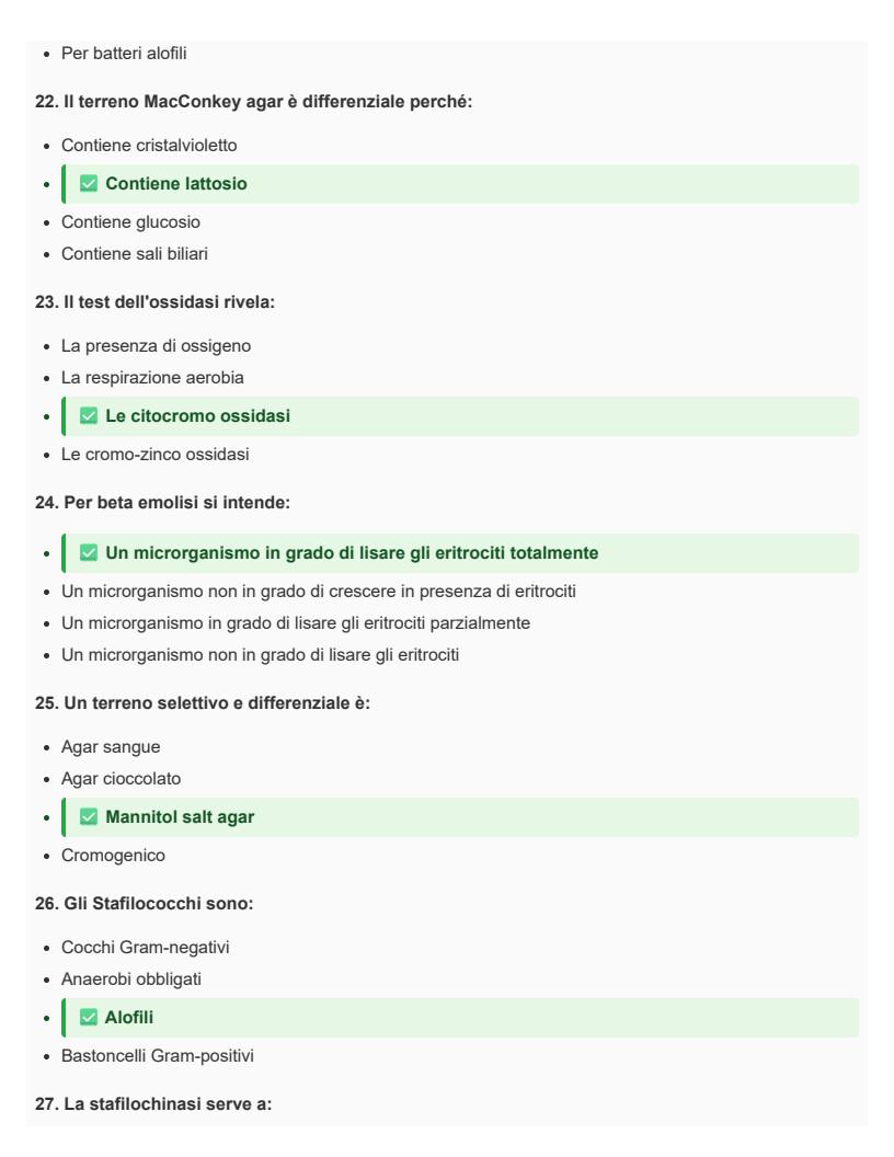 Microbiologia e microbiologia clinica per la nutrizione e la nutraceutica