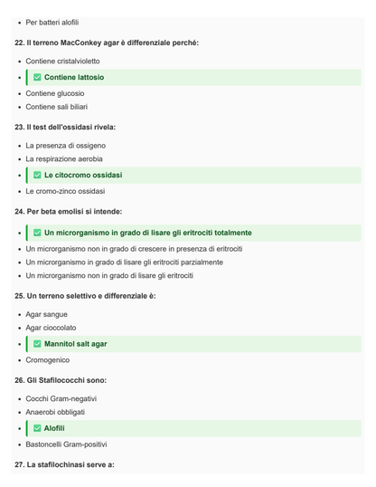 Microbiologia e microbiologia clinica per la nutrizione e la nutraceutica