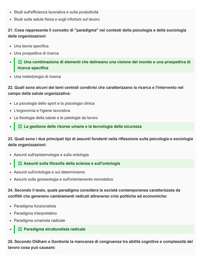 Psicologia del lavoro e delle organizzazioni