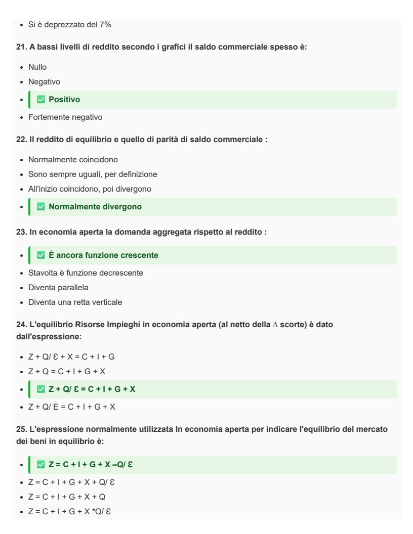 Economia Internazionale - MA1757