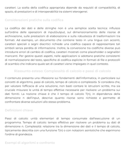 Riassunto di Informatica