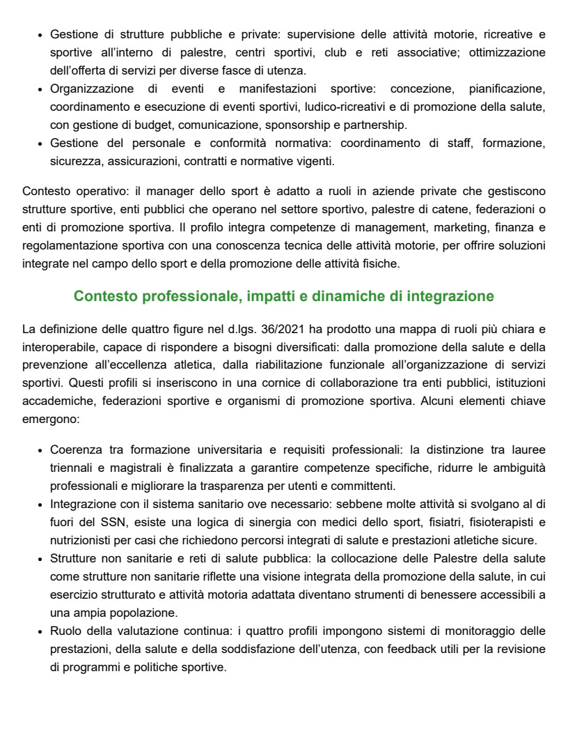 Riassunto di Metodi e didattiche delle attivitˆ motorie