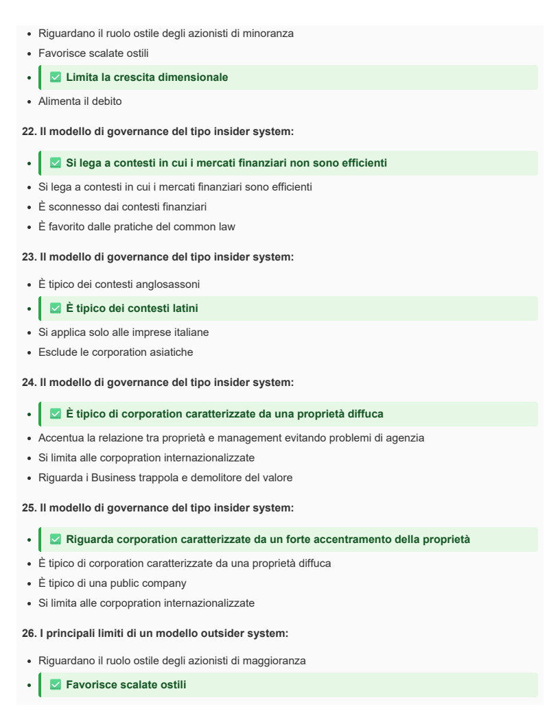 Management e finance