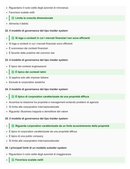 Management e finance