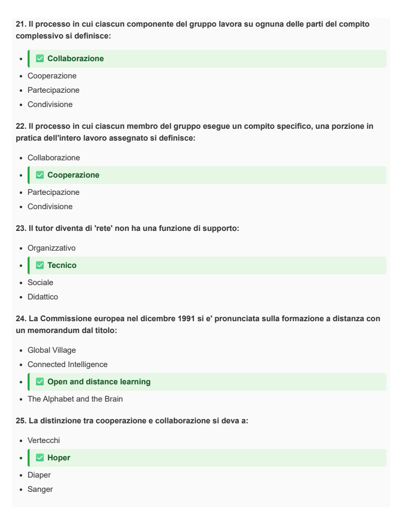 Tecnologie dell'istruzione e dell'apprendimento