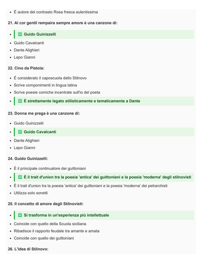 Letteratura Italiana