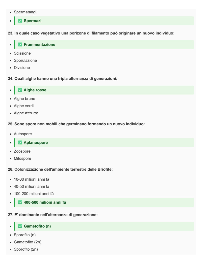 Botanica e Botanica Sistematica