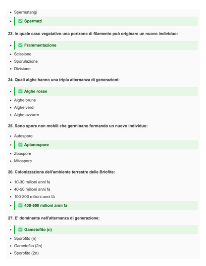 Botanica e Botanica Sistematica