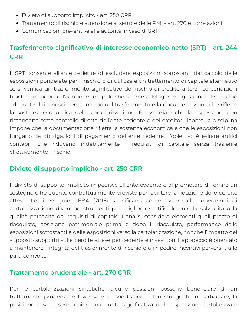 Riassunto di Diritto della Finanza di Impresa