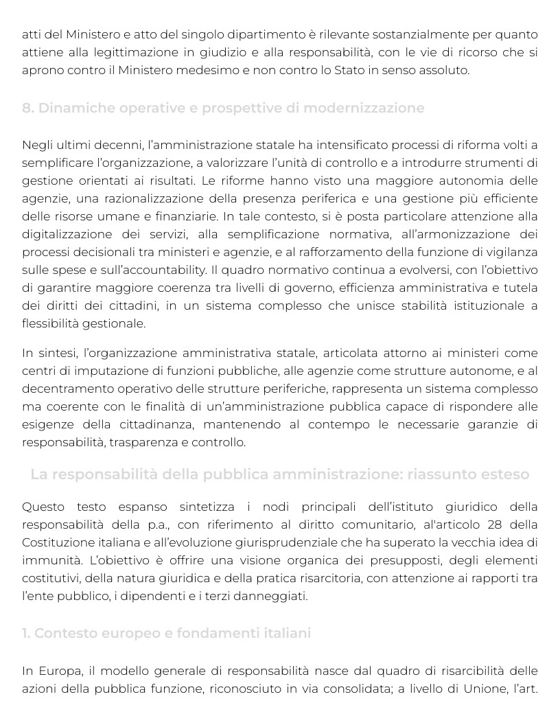 Riassunto di Diritto amministrativo dei servizi pubblici e delle infrastrutture
