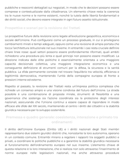 Riassunto di Diritto dell'Unione europea