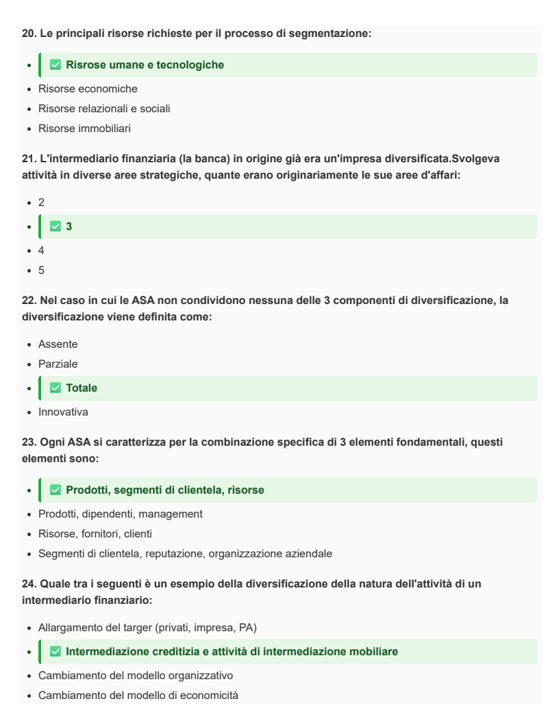 Organizzazione degli intermediari finanziari