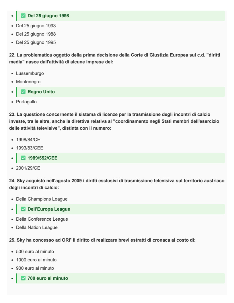Legislazione sportiva dell'UE