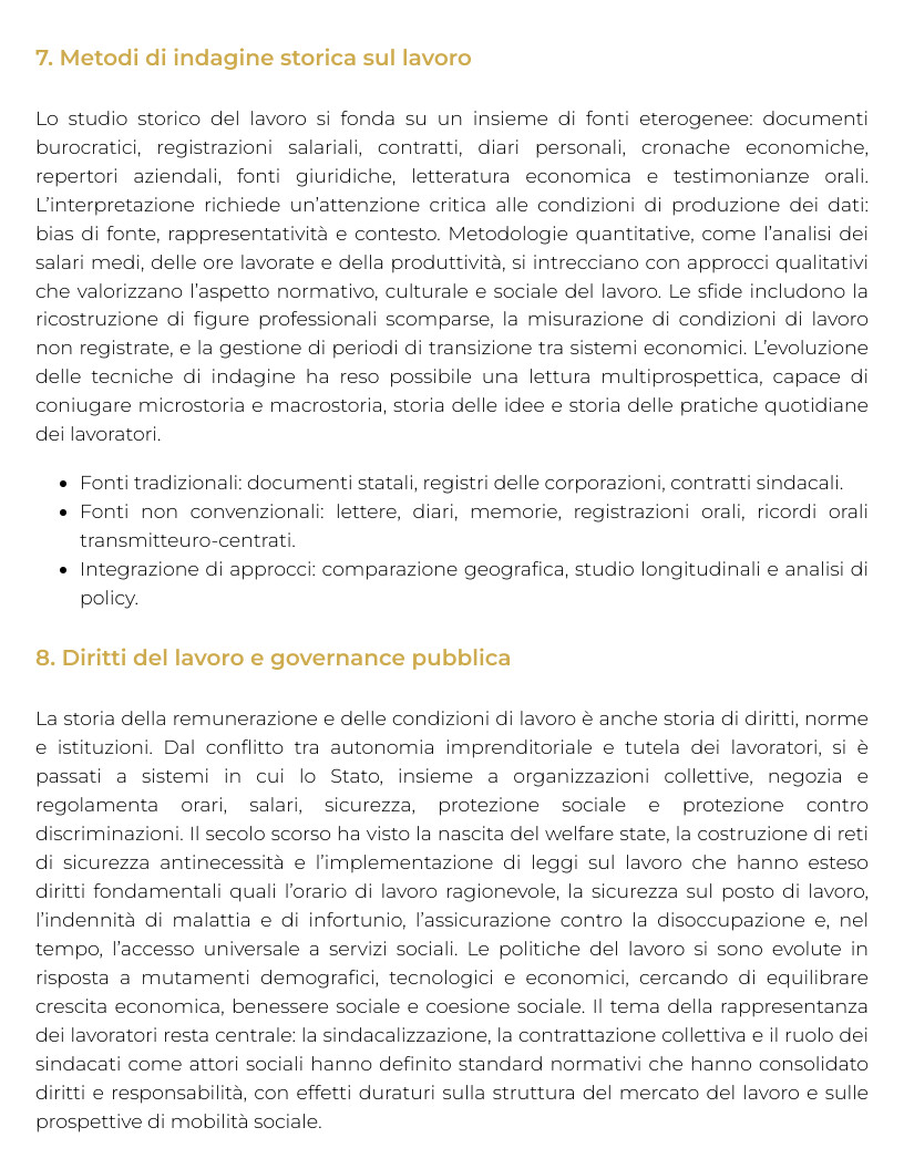 Riassunto di Dinamiche ed evoluzione delle politiche del lavoro - 0612206SECSP12I
