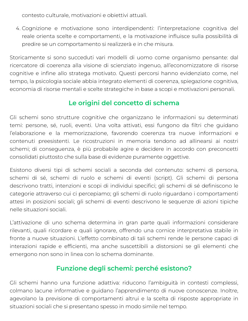Riassunto di Psicologia generale — Pegaso