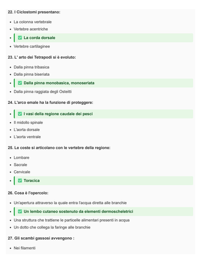 Citologia, Istologia e Anatomia Comparata dei Vertebrati