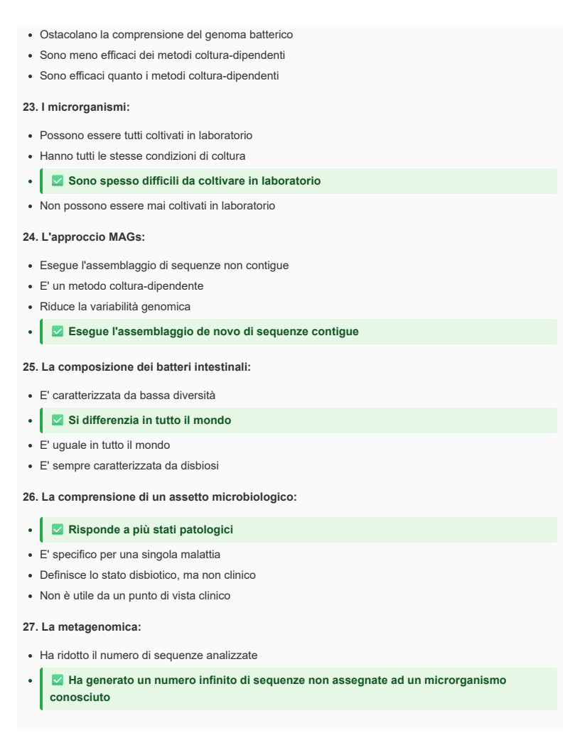 L'analisi del microbiota intestinale nello sportivo- approcci dietetici e integrativi