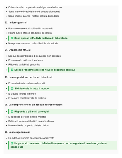 L'analisi del microbiota intestinale nello sportivo- approcci dietetici e integrativi