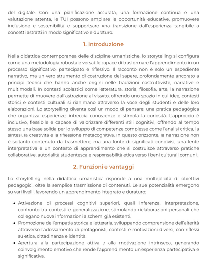 Riassunto di Didattica delle discipline umanistiche