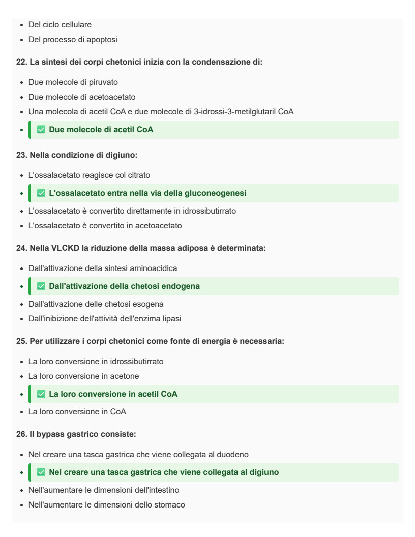 Nutrizione e stato di salute, scienze e tecniche dietetiche