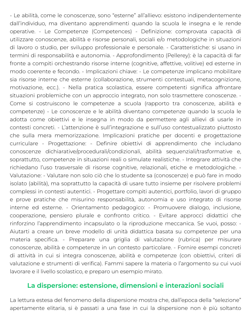 Riassunto di Docimologia