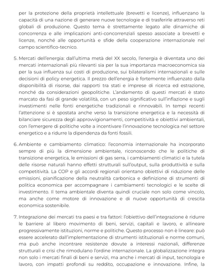 Riassunto di Economia Internazionale - MA1757