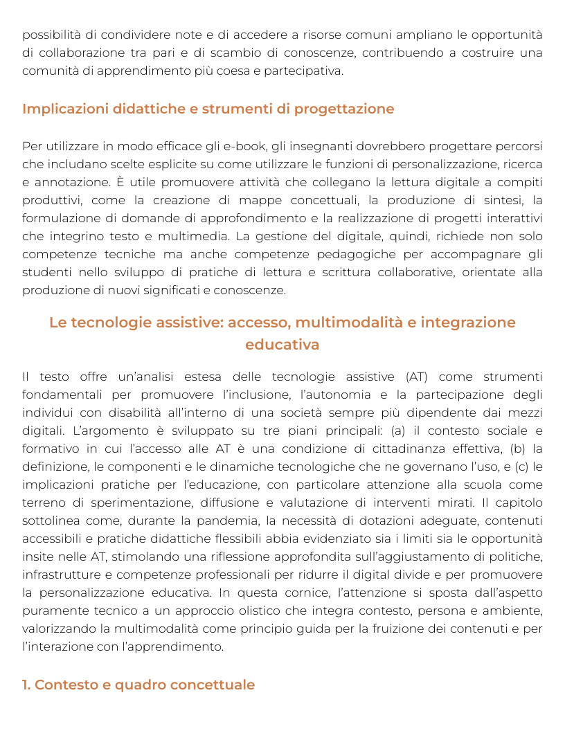 Riassunto di Pedagogia e didattica nell'ecosistema formativo