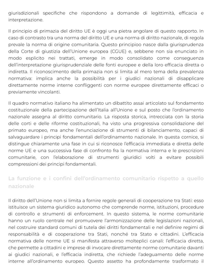 Riassunto di Diritto dell'Unione europea