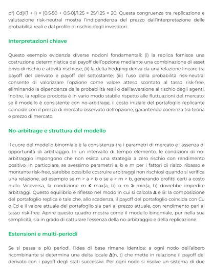 Riassunto di Finanza Quantitativa e Derivati