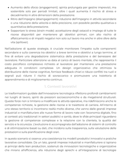 Riassunto di Psicologia del lavoro e delle organizzazioni
