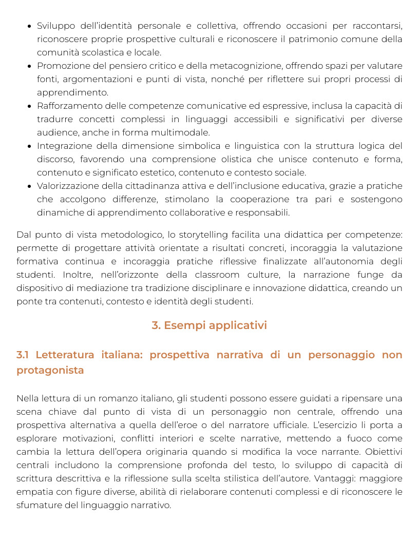 Riassunto di Didattica delle discipline umanistiche