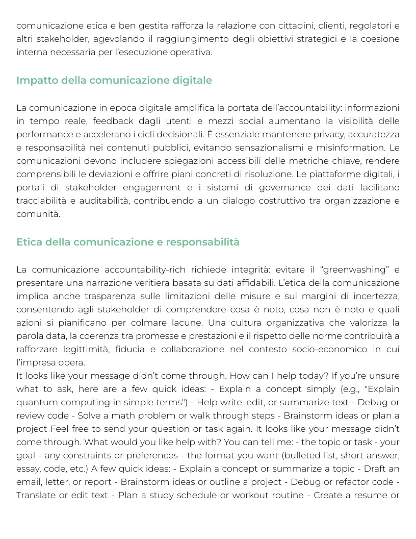 Riassunto di Sistemi di reporting, programmazione e controllo - MA1757