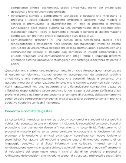 Riassunto di Management della sostenibilità nell'industria sportiva
