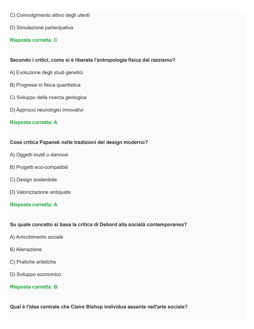 Antropologia della cultura e del progetto