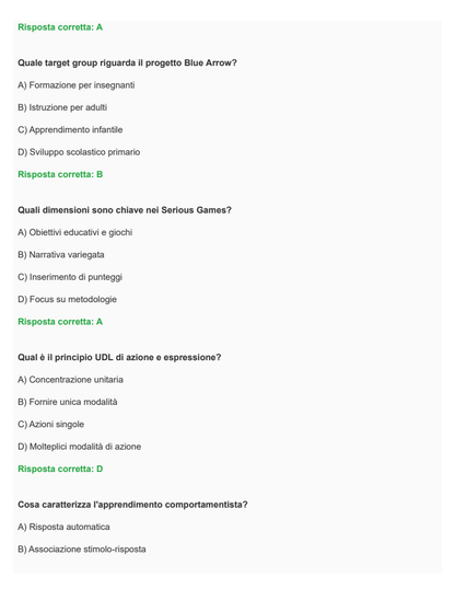 Educazione degli adulti - SINGOLO 6 CFU