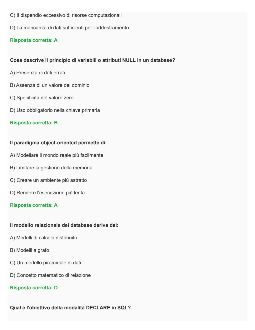 Strumenti informatici per lo sport - MA1639